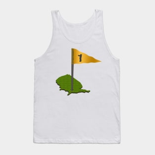 Golfing USA Tank Top